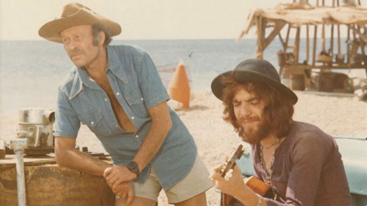 Three in One backdrop