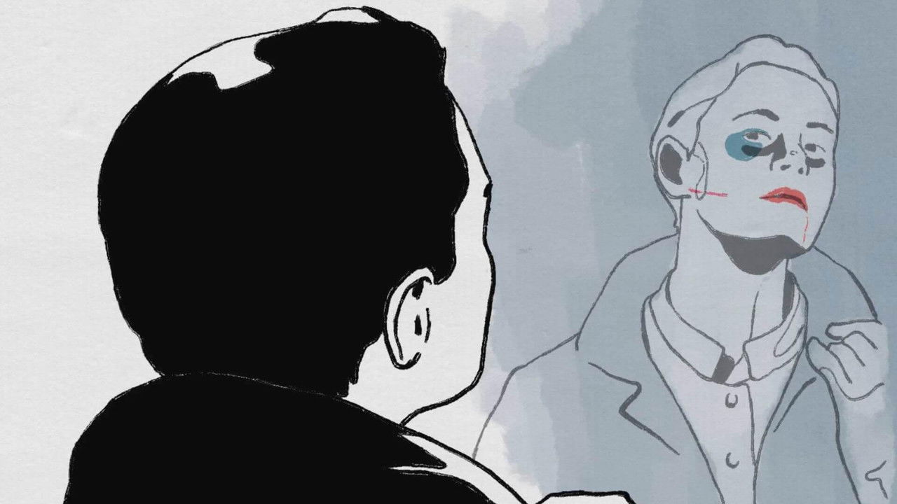 The Man-Woman Case backdrop