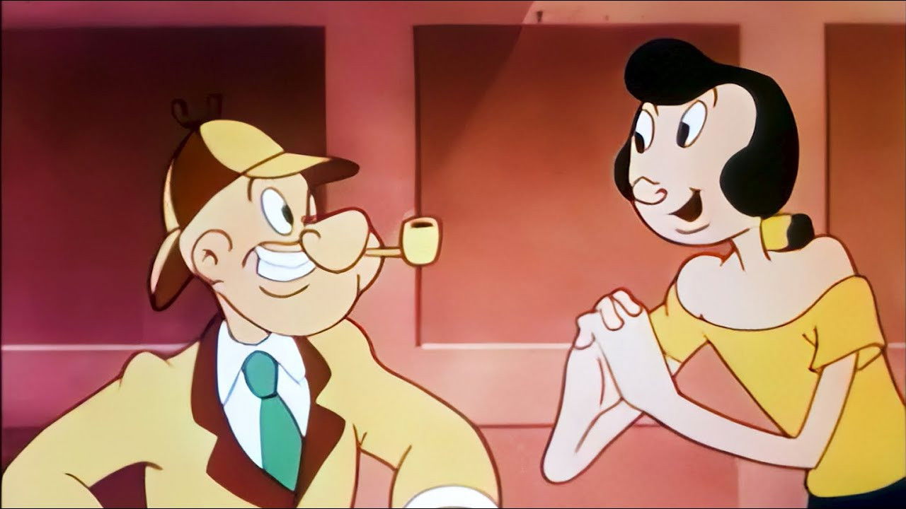 Private Eye Popeye backdrop