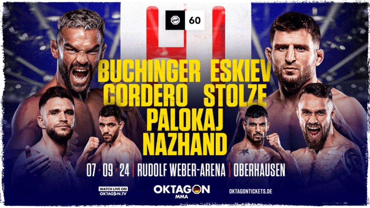 OKTAGON 60: Buchinger vs. Eskiev backdrop