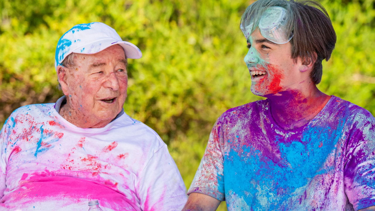 Old People's Home for Teenagers backdrop