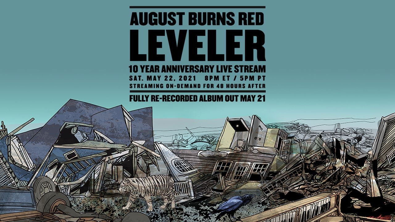 August Burns Red - Leveler 10 Year Anniversary Livestream backdrop