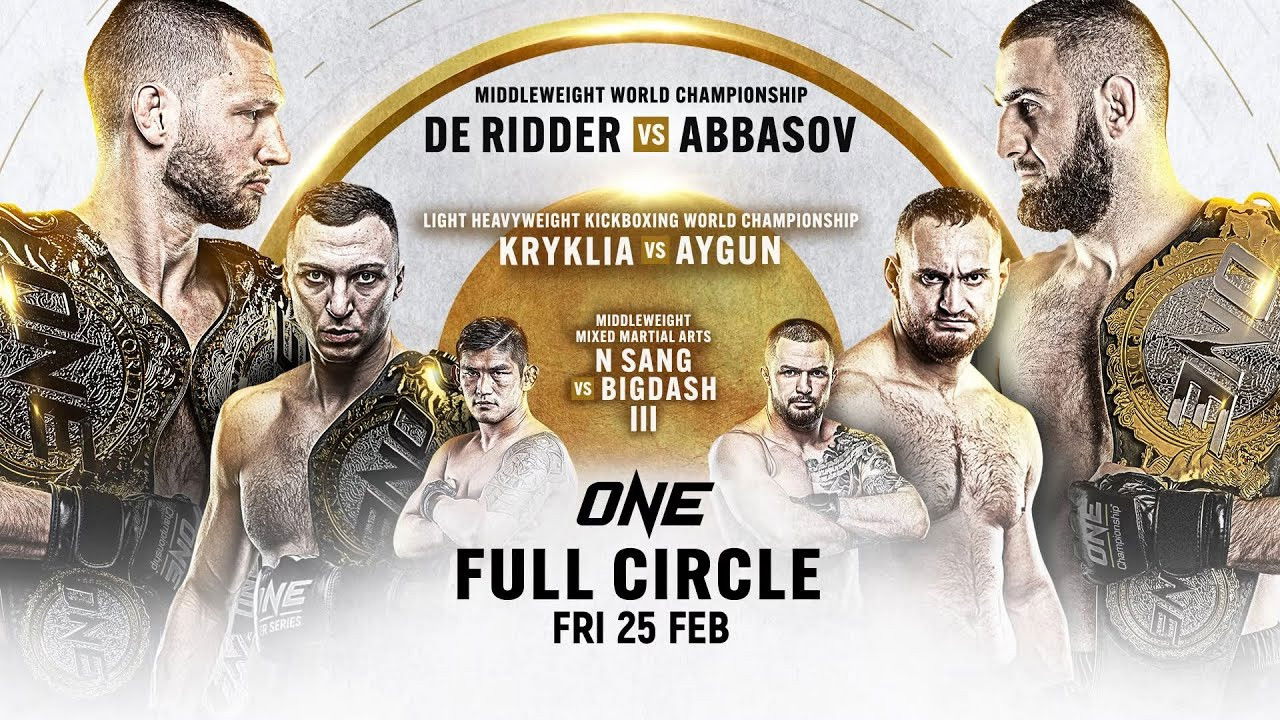 ONE Championship: Full Circle backdrop