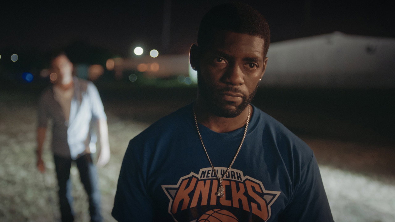 The Dunning Man backdrop