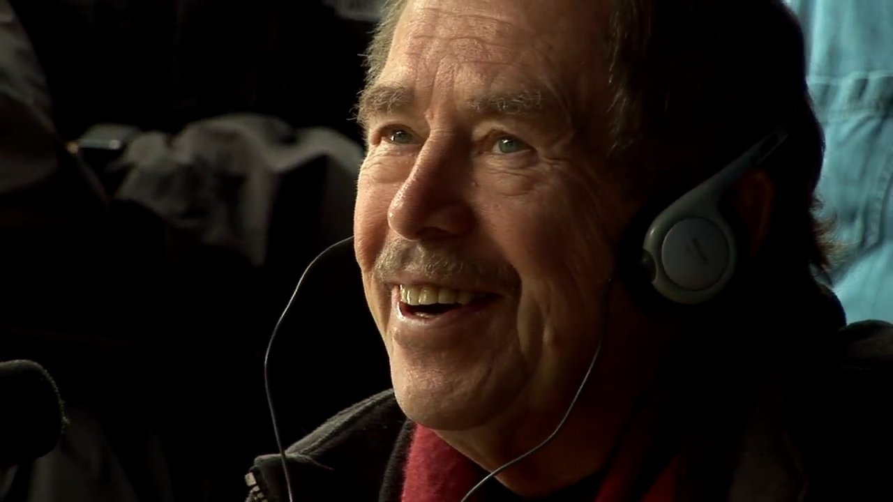 Havel Speaking, Can You Hear Me? backdrop