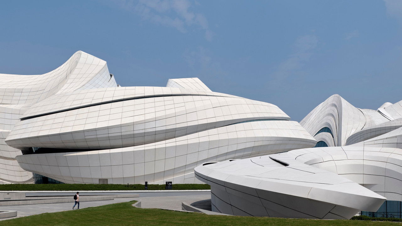 Zaha Hadid: An Architect, A Masterpiece backdrop