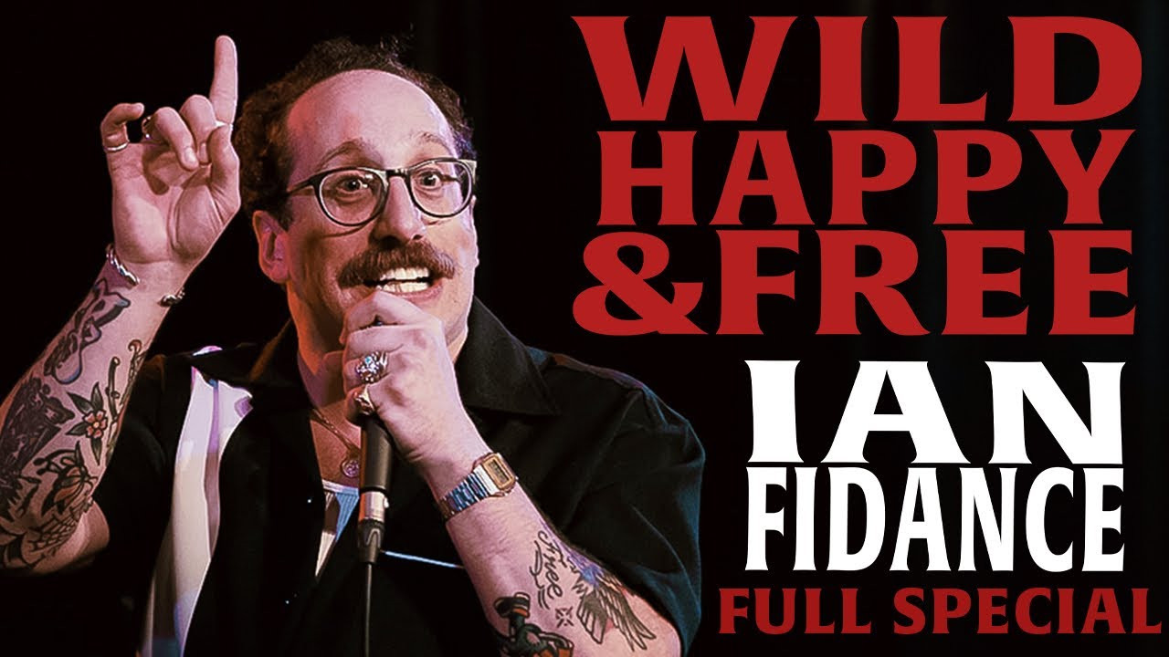 Ian Fidance: Wild, Happy & Free backdrop