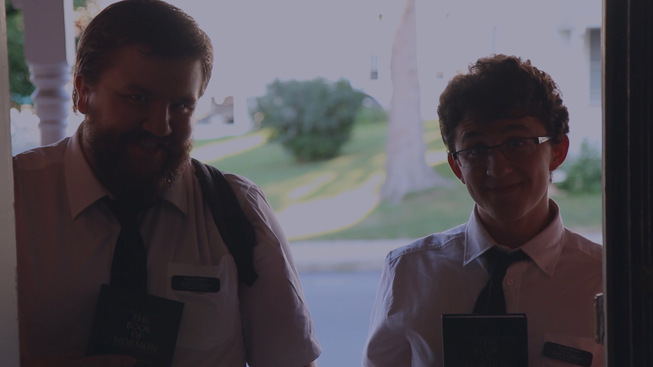 The Mormons Are Coming backdrop