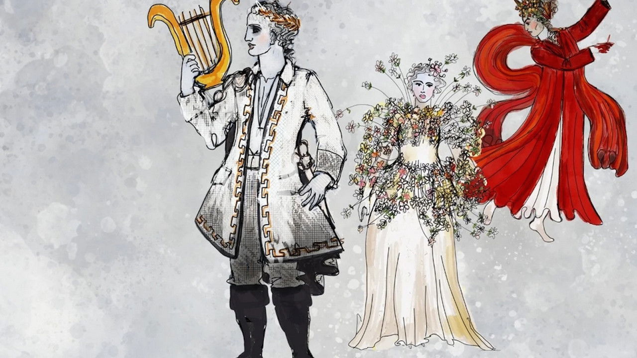 Orpheus på Drottningholm backdrop