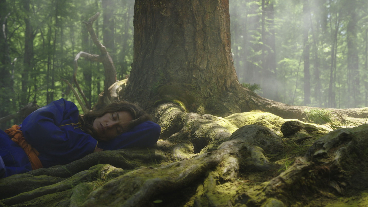 A Bigger World backdrop