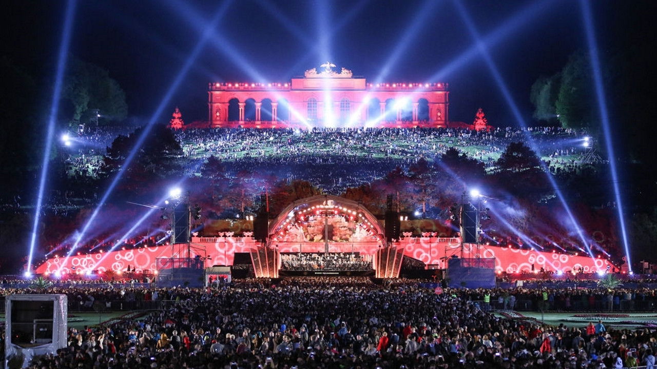 Summer Night Concert backdrop