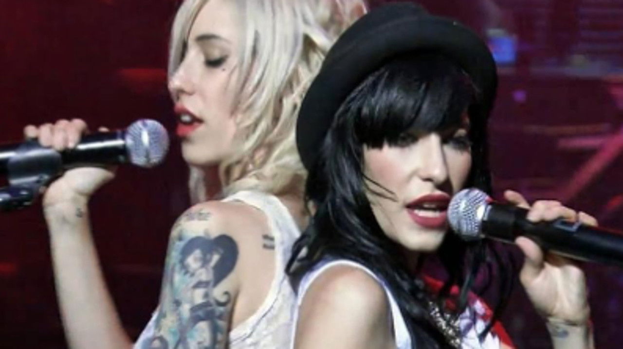 The Veronicas - Revenge Is Sweeter Tour backdrop