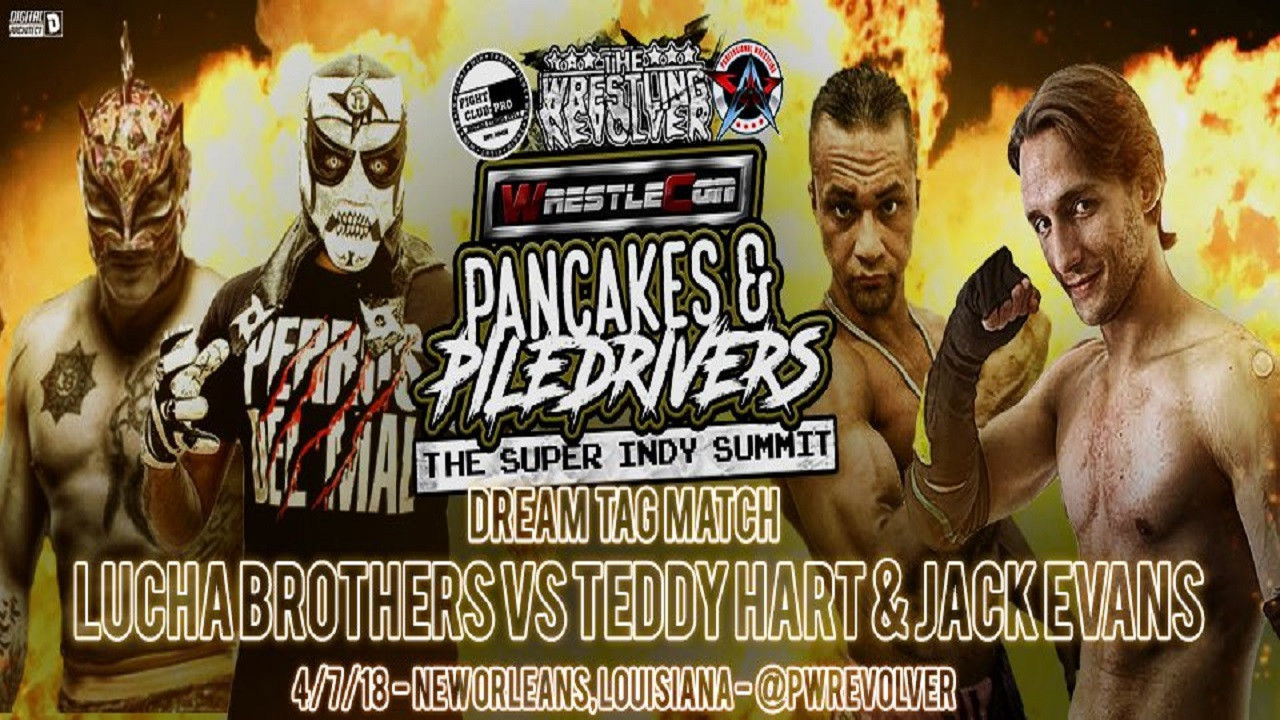 Pancakes & Piledrivers II: The Indy Summit backdrop