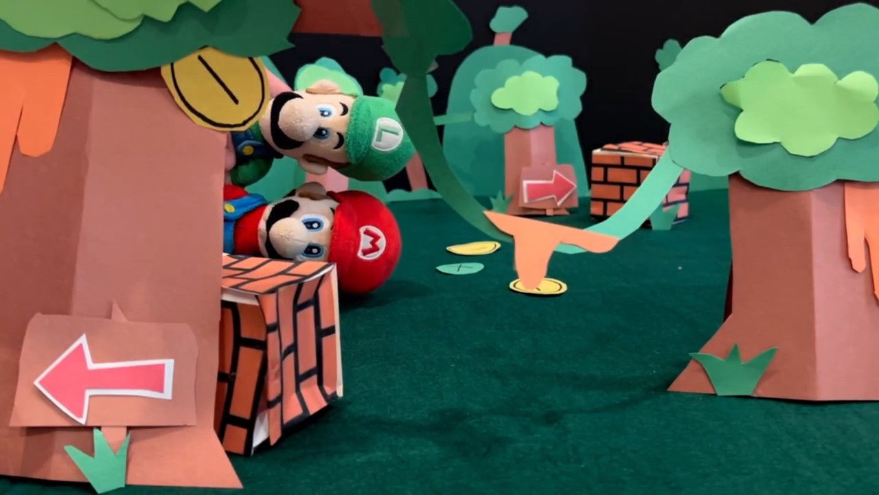 Super Mario Adventure: Crackerjack Caper backdrop