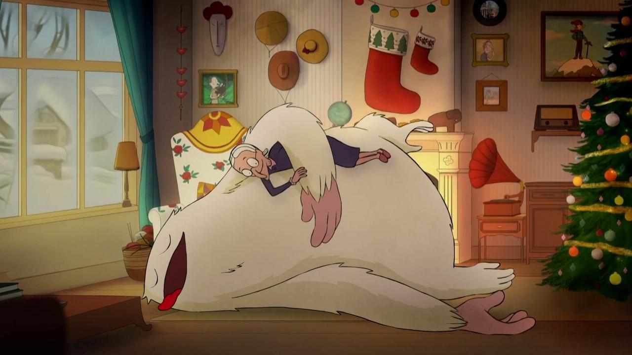 The Abominable Snow Baby backdrop