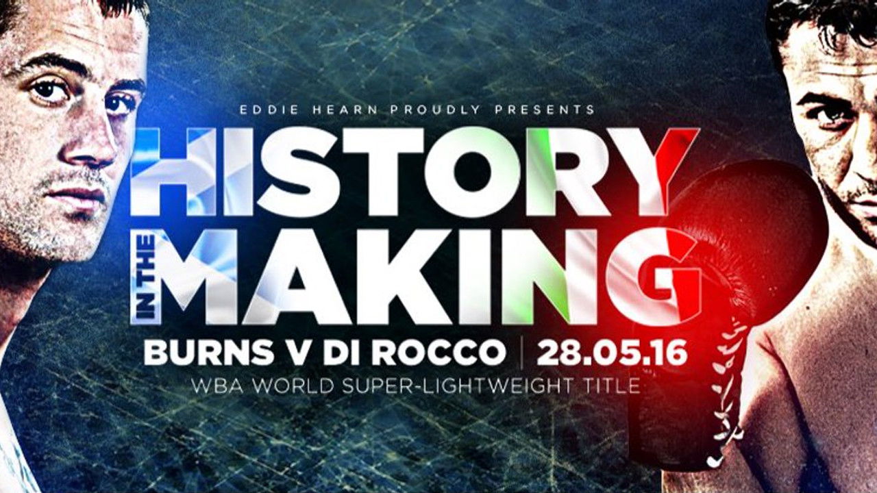 Ricky Burns vs. Michele Di Rocco backdrop