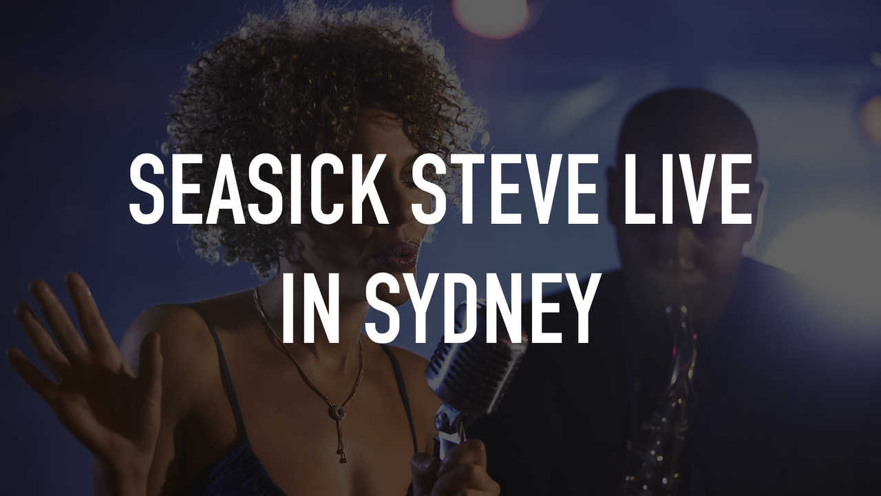 Seasick Steve : Live in Sydney backdrop