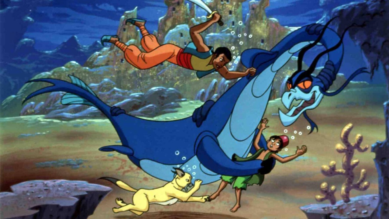 The Fantastic Voyages of Sinbad the Sailor backdrop