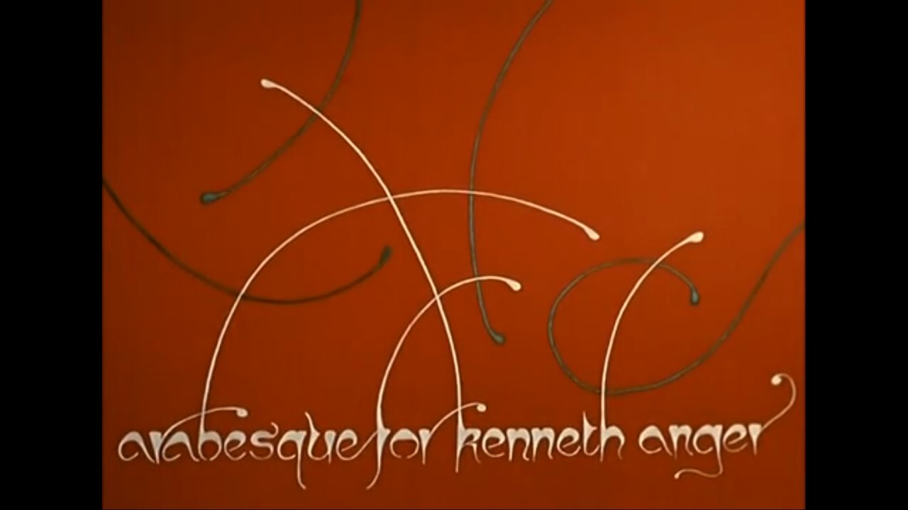 Arabesque for Kenneth Anger backdrop