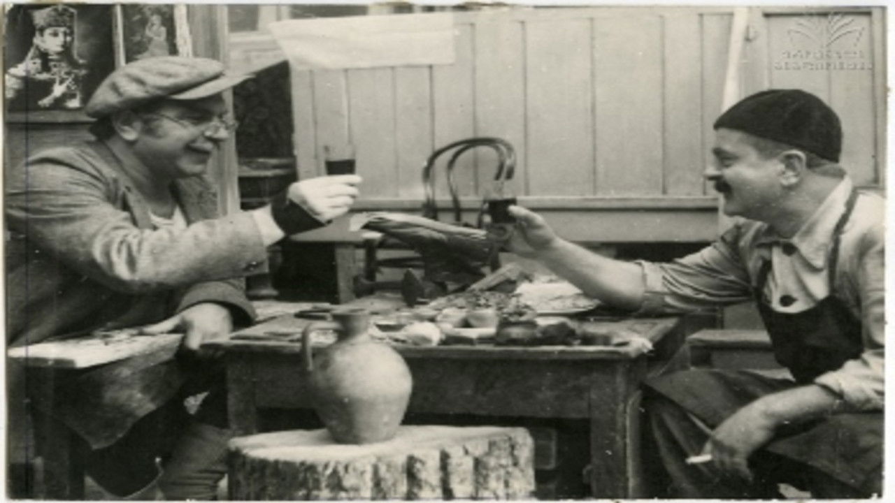 The Boys From Lilac Street backdrop