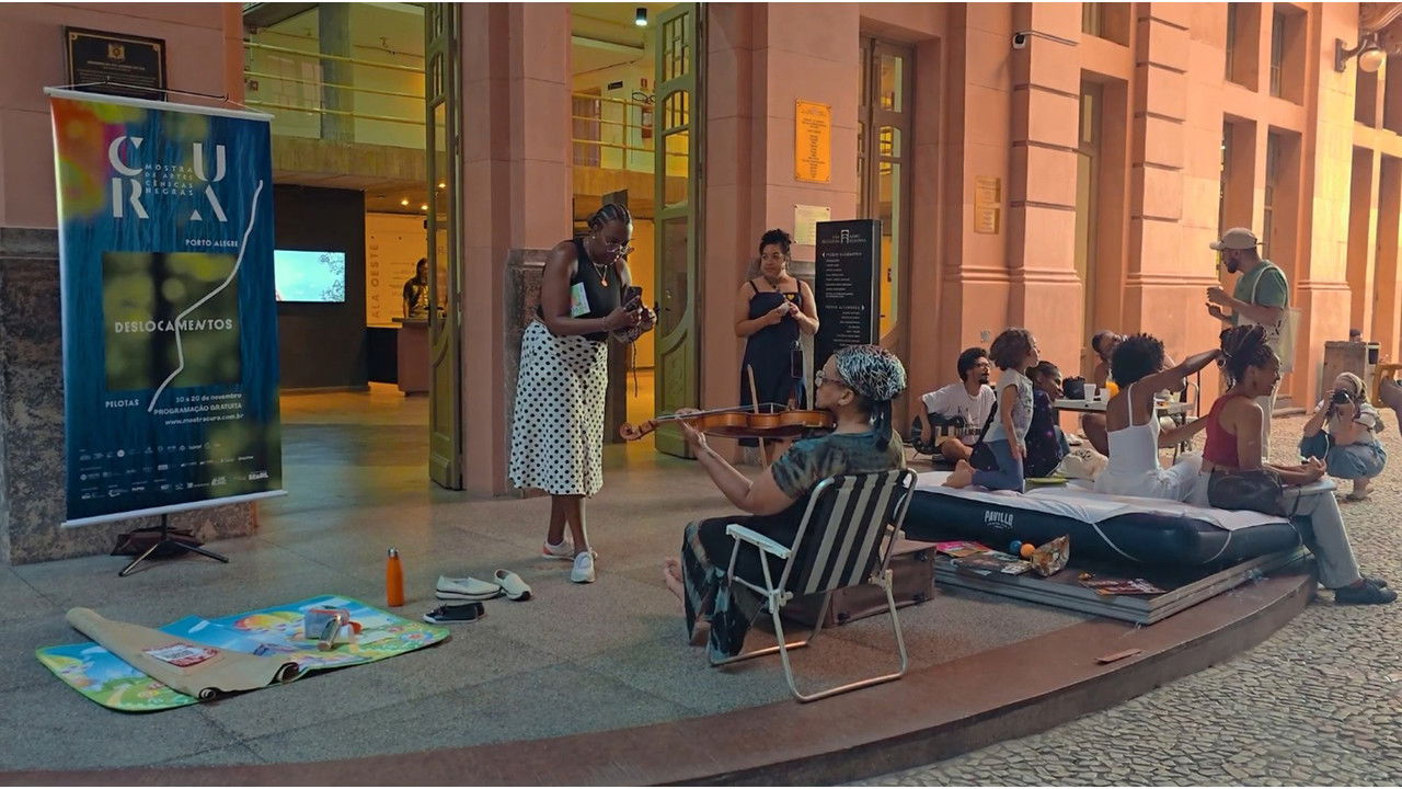 Relaxamento Afro backdrop