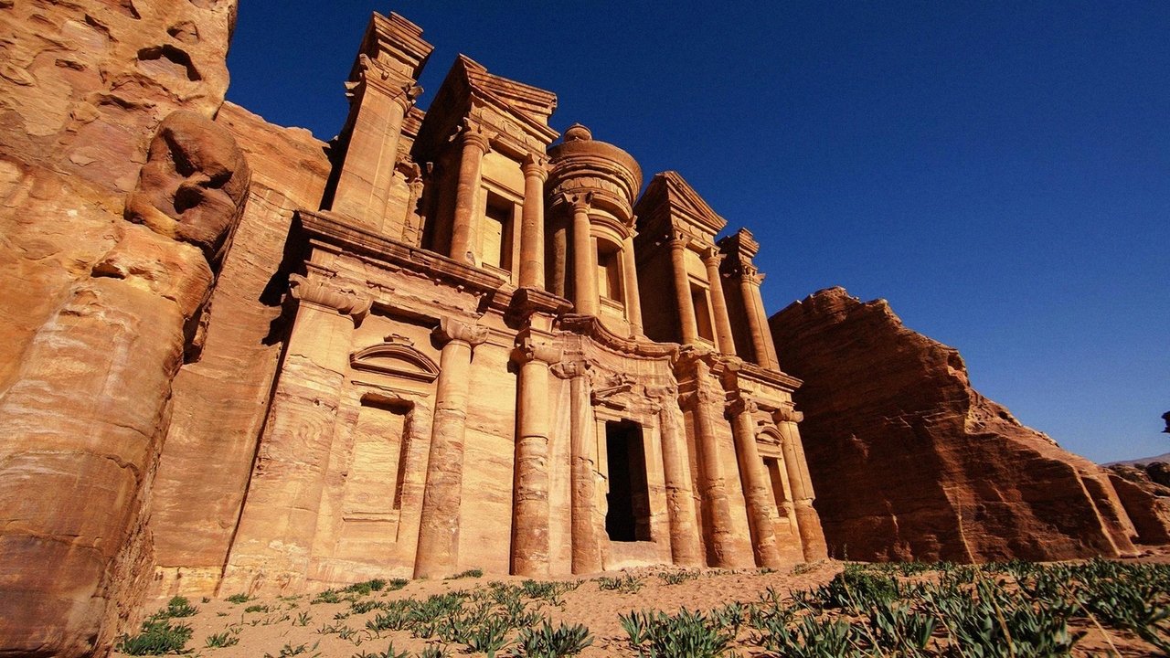 Petra, the Capital of the Desert backdrop