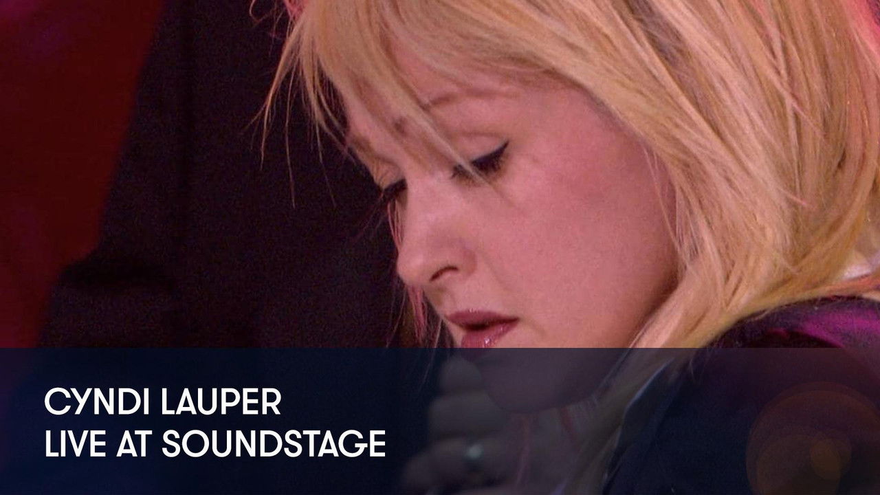 Cyndi Lauper - Live From Soundstage backdrop