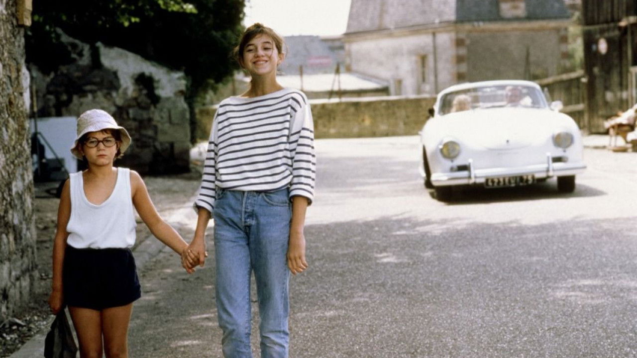 An Impudent Girl backdrop