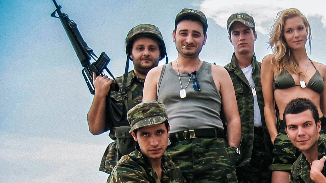 Sirens in the Aegean backdrop