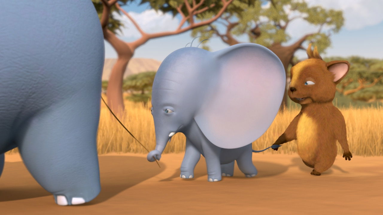 Nejmenší slon na světě backdrop