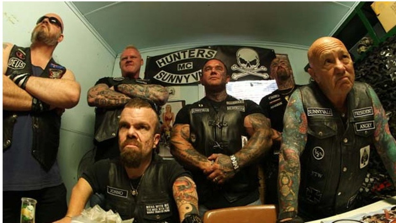 Dumb Criminals Motorcycle Club backdrop