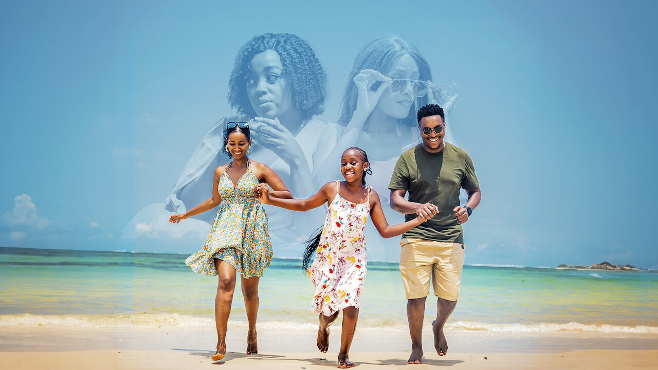 Family vacation backdrop