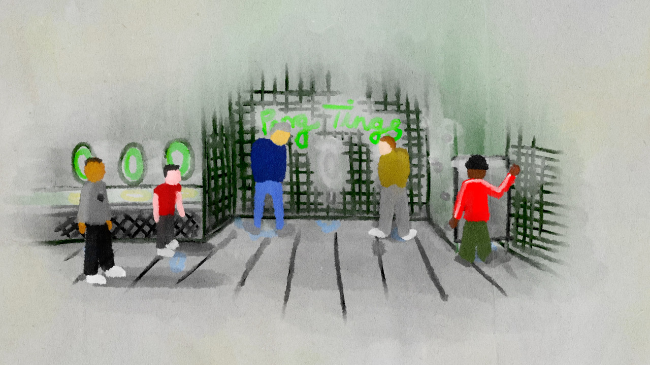 All Gucci My Broski backdrop