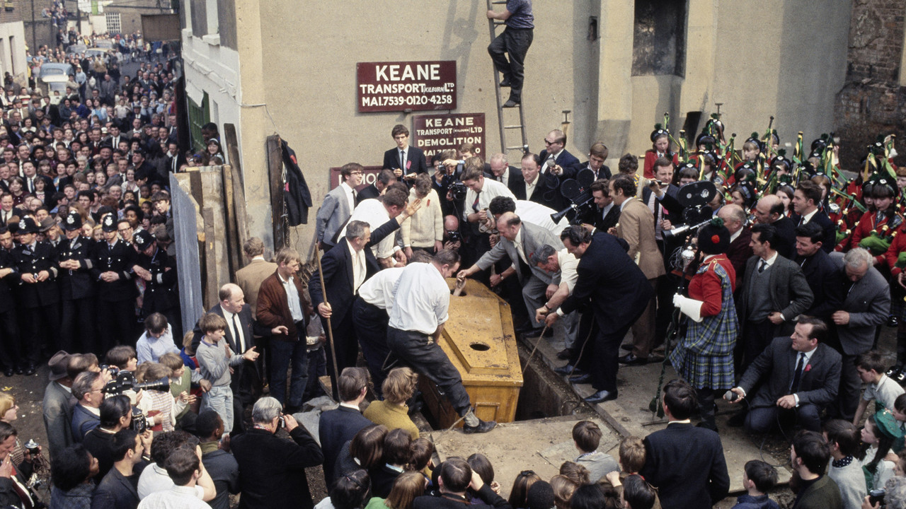 Buried Alive! backdrop