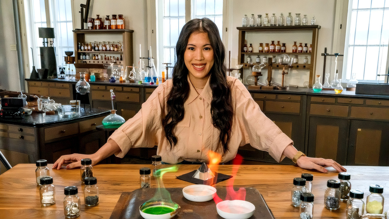 Wunderwelt Chemie backdrop