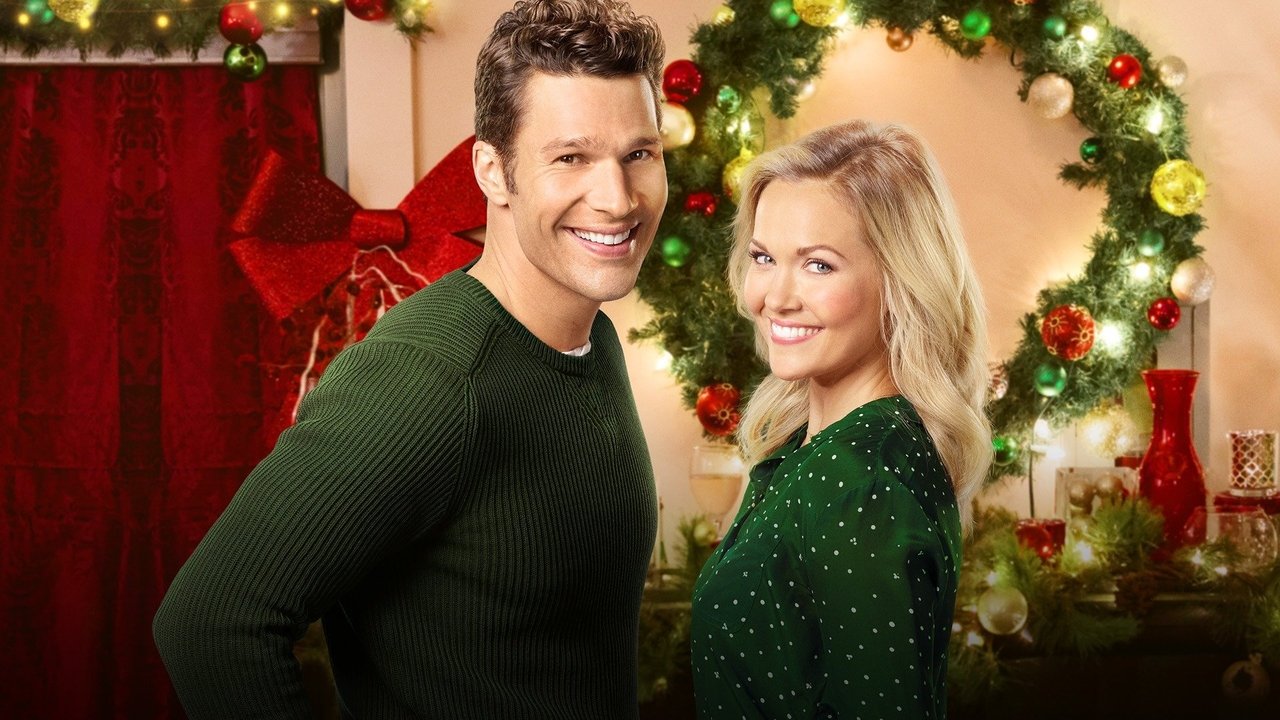 With Love, Christmas backdrop