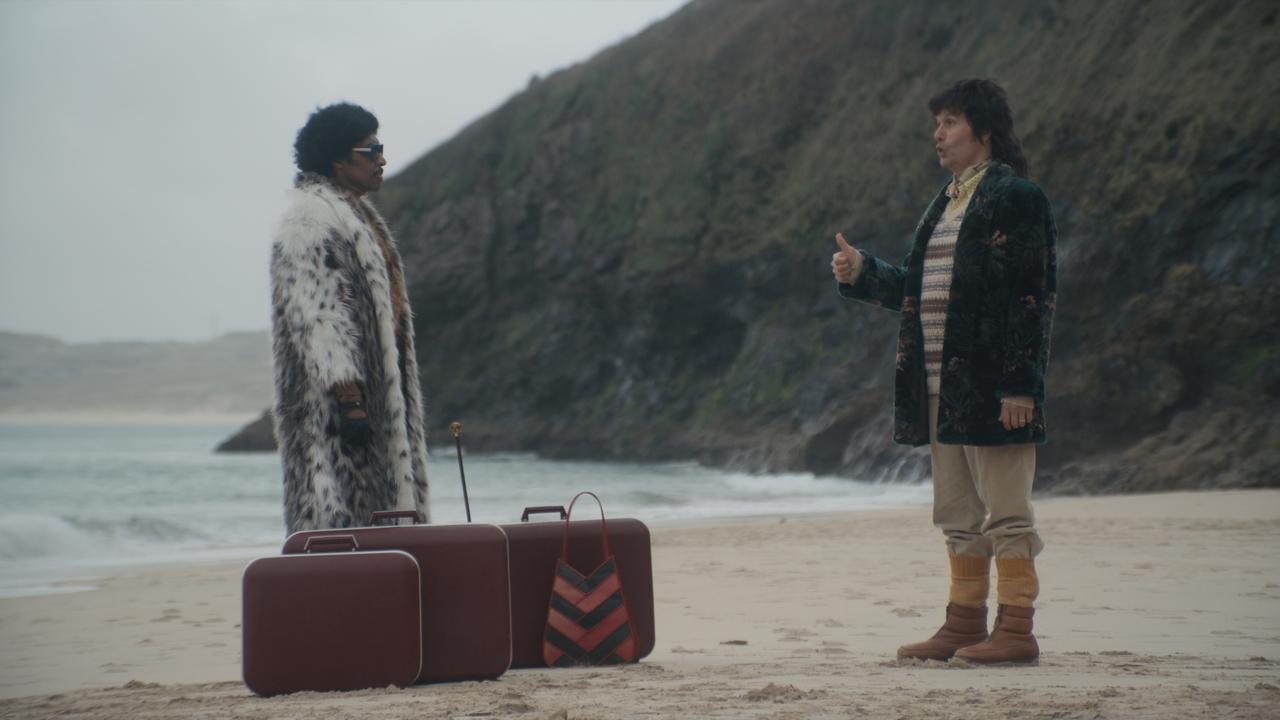 Ebony & Ivory backdrop