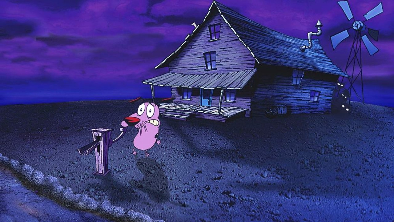 Courage the Cowardly Dog backdrop
