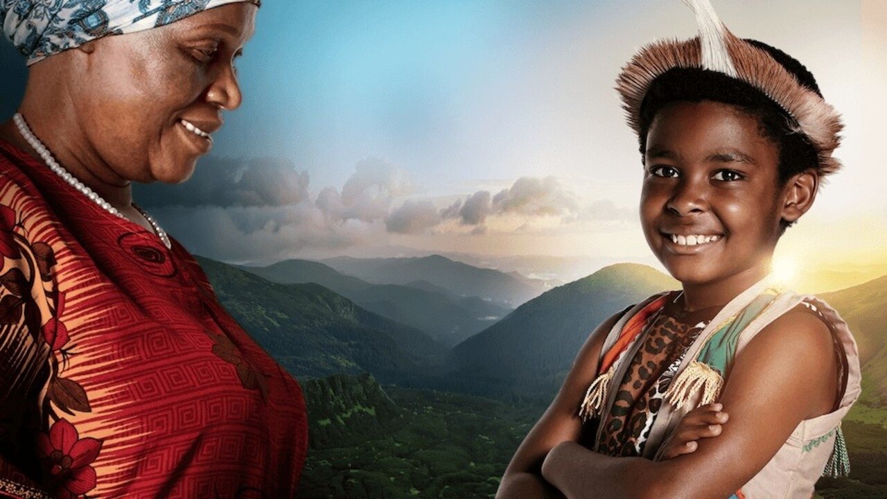 A Zulu Christmas backdrop