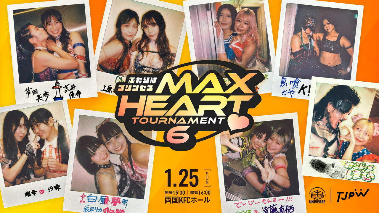 TJPW The 6th "Futari wa Princess" Max Heart Tournament ~ Day 2 backdrop