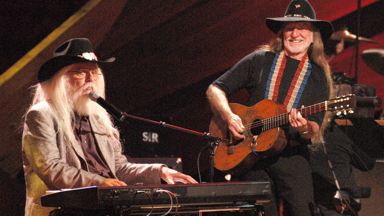 Willie Nelson & Leon Russel - Partners In Music backdrop