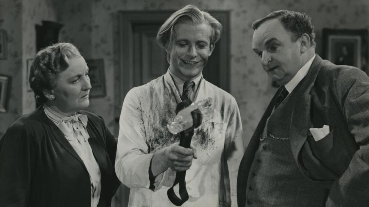 De tre skolekammerater backdrop