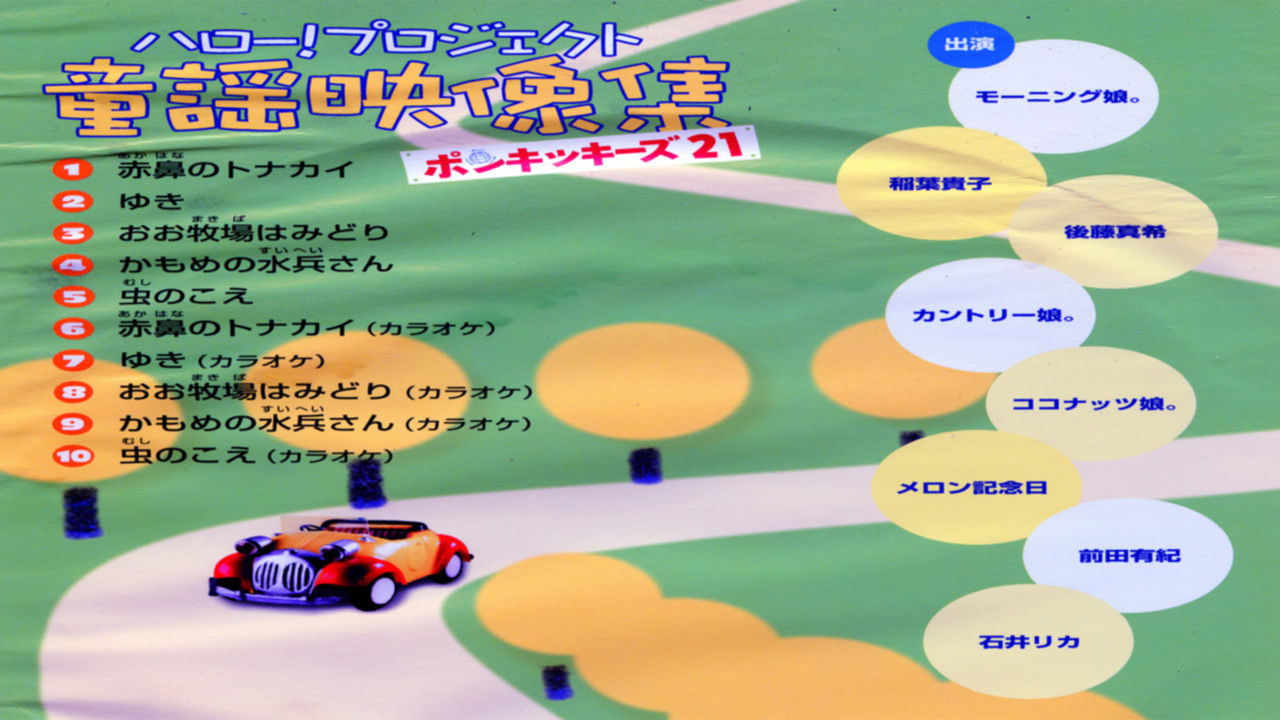 Hello! Project Douyou Eizou Shuu ~Ponkikies21~ backdrop