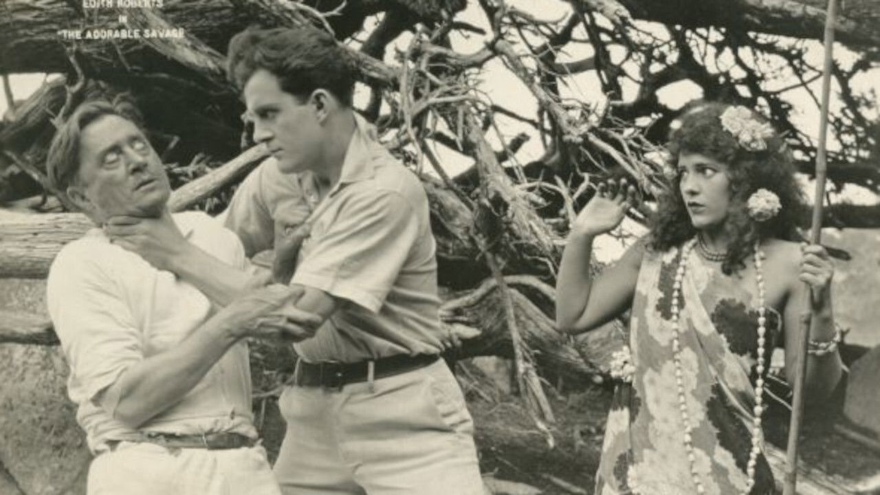 The Adorable Savage backdrop