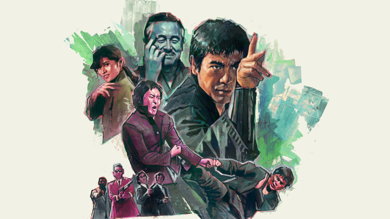 The Street Fighter's Last Revenge backdrop