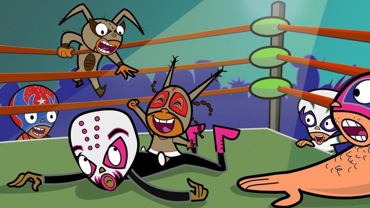 Mucha Lucha: The Return of El Malefico backdrop