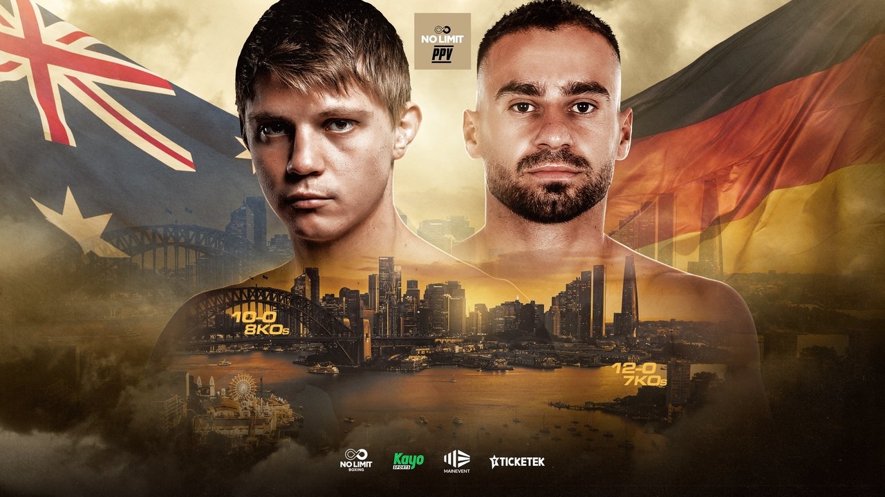 Nikita Tszyu vs. Lulzim Ismaili backdrop