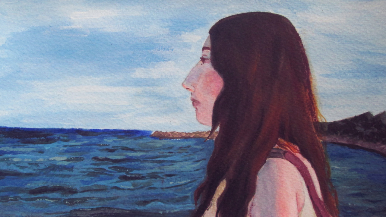 Silence on Canvas backdrop