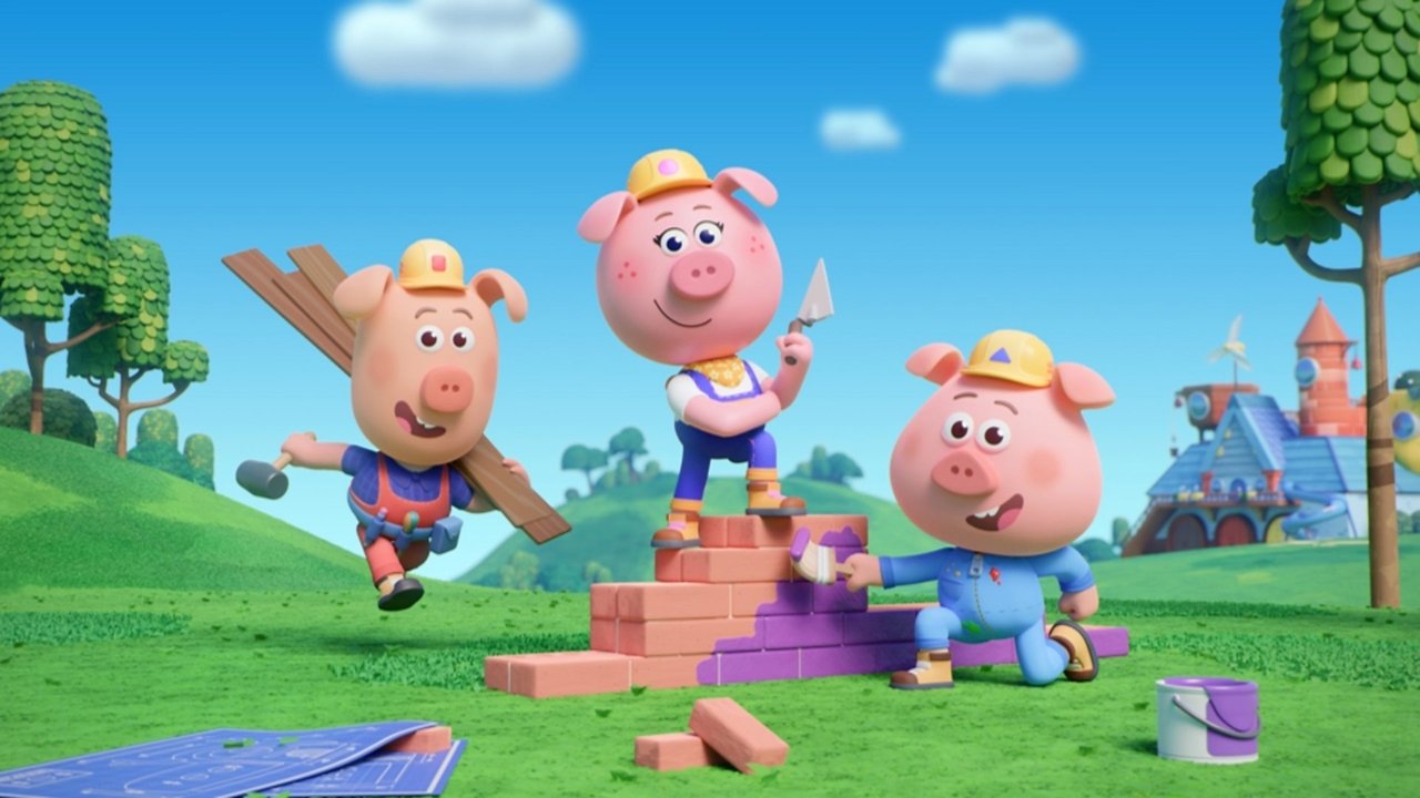 Piggy Builders backdrop