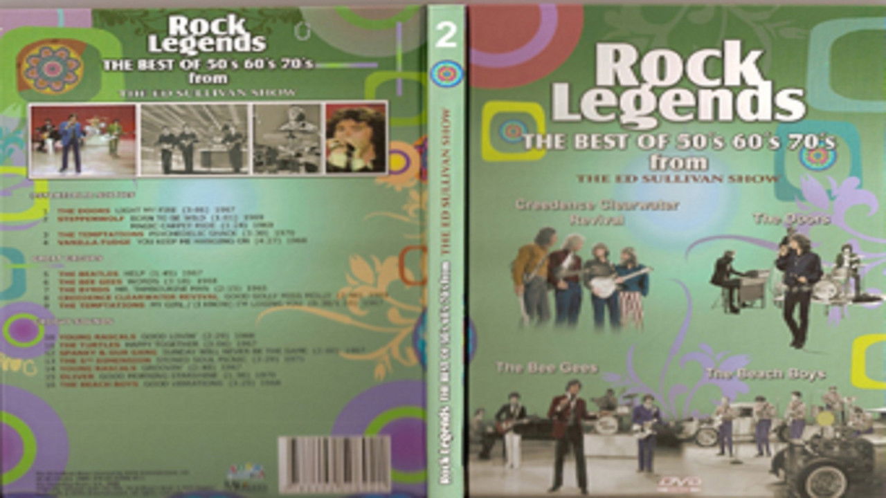 Rock Legends (The Best Of 50's 60's 70's From The Ed Sullivan's Show) VOL. 2 backdrop
